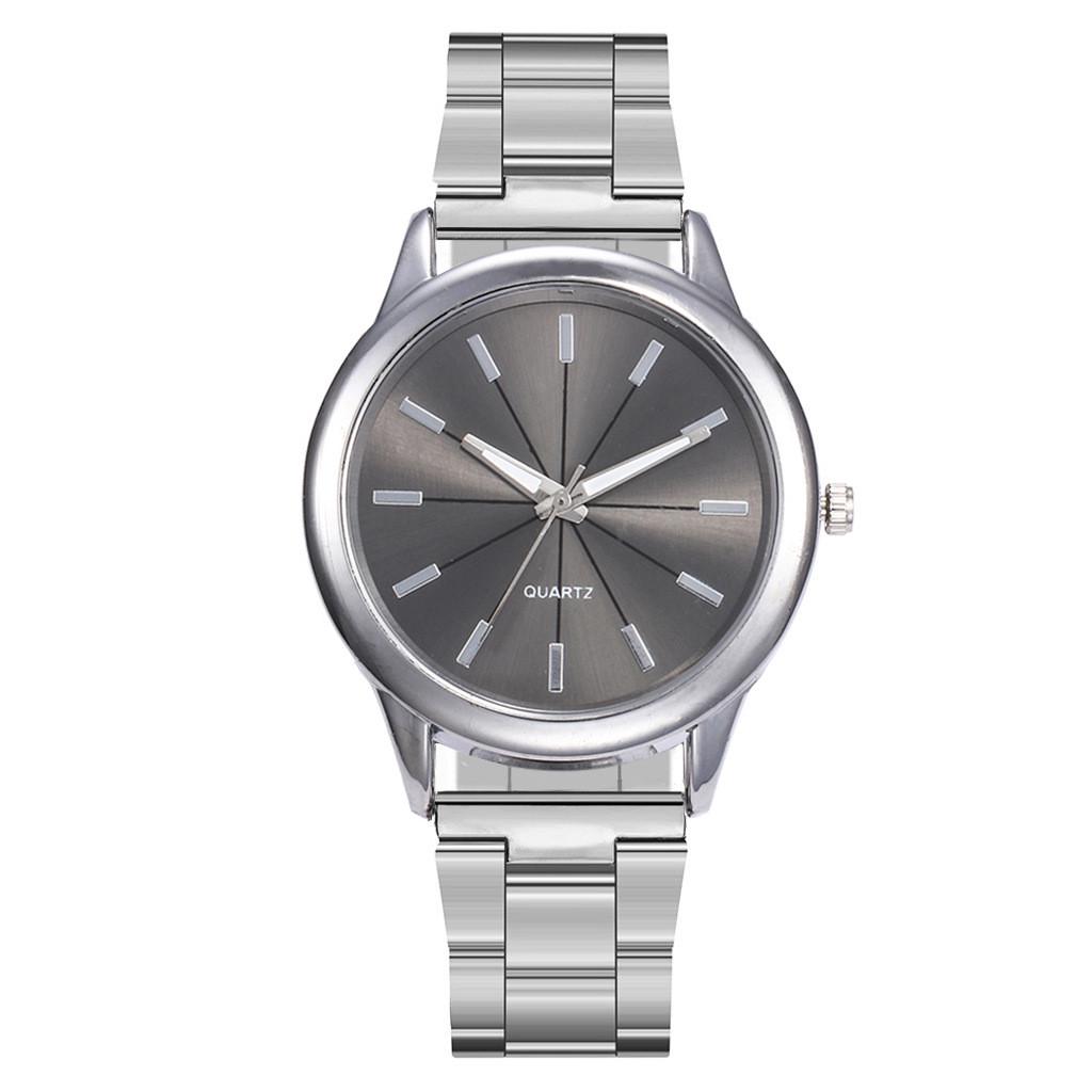 Luxusní hodinky Quartz hodinky Nerezová ocel ciferník Casual Bracele Watch
