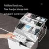 Large Industrial-Grade Portable Toolbox for Home and Vehicle Repairs