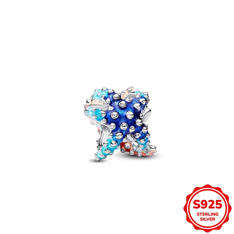 Original White Puppy Mantis Shrimp And Sloth Charm Beads Fits 3Mm Bracelet Necklace For Women Luxury Diy Jewelry Making Gift