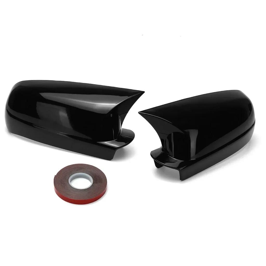 Horn Rearview Mirror Caps Add-on For VW Golf 4 MK4 1997-2004 For Bora Jetta Passat B5 1998-2005 Pair Side Mirror Cover Wing