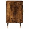 TV Stand Smoked Oak Finish 150 X 30 X 50 Cm Engineered Wood