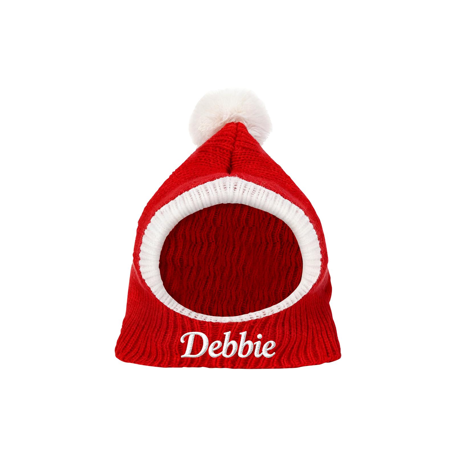 

Custom-made Chunky Knit Christmas Pet Hats And Warm Headbands S красный