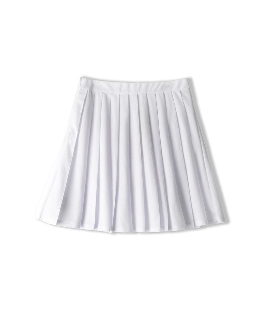 Jeep A1 Basic Pleats Skirts (Jo5Skf001Wh)