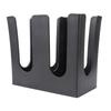 Plastic Cup and Lid Holder 2 Compartments Coffee Cup Organizer Storage Rack  For Countertop