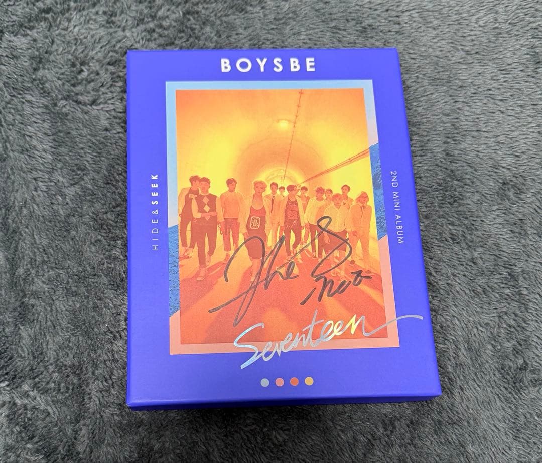 

[USED] SEVENTEEN BOYSBE 2nd Mini Album THE8 Autographed