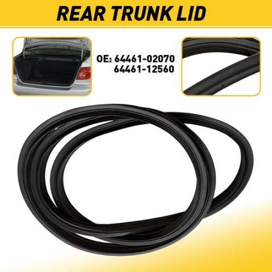 

Rubber Weatherstrip Rear Trunk Lid Seal Strip FIT Toyota Corolla/Matrix 03-08 EA