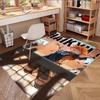 Haikyu Print Rug, Washable Floor Carpet, For Entryway Dorm Laundry Room Office Study, Home Decor Birthday Christmas Gift