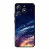 For Realme Narzo N61 Phone Case N 61 Coque Flowers Black Silicone Soft Back Cover For Realme Note 60 Case Note60 Funda Bags Capa