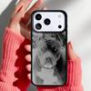 Pit Bull Lovely Pet Dog Pitbull Phone Case for iPhone 17 Air 16e 15 14 13 Pro Max Back Cover for 12 11 Pro Coque