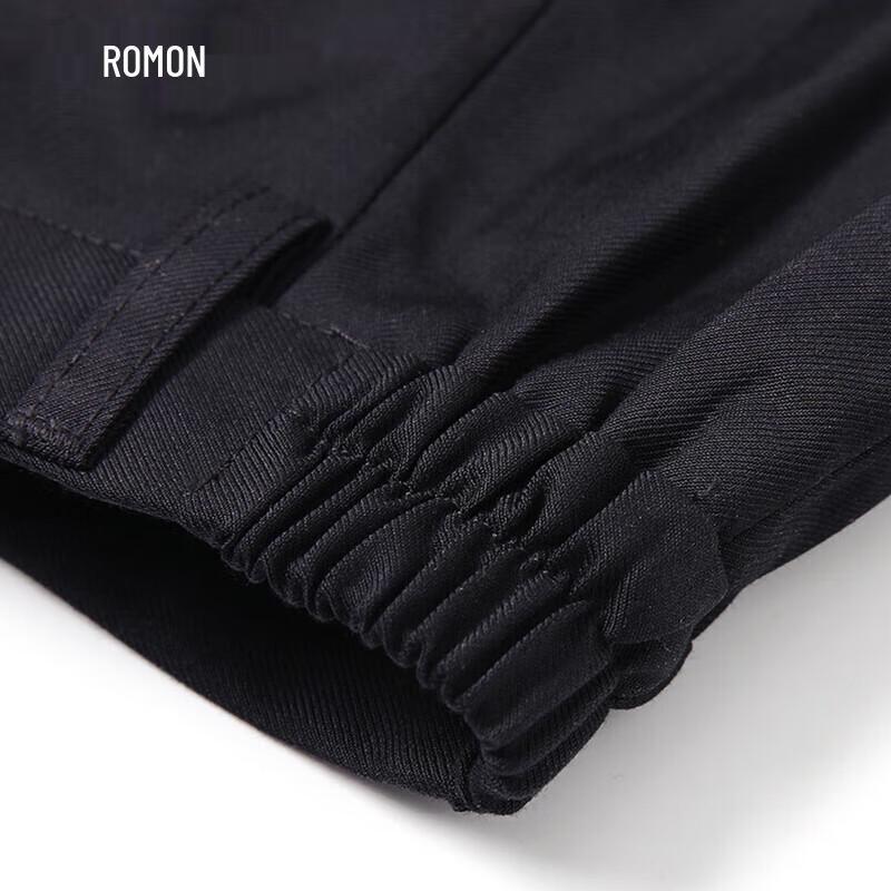 Romon Women's High-Waisted Straight-Leg Business Trousers