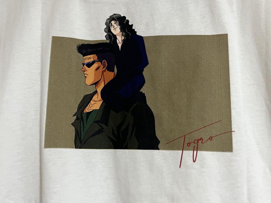 

[Б/У] Футболка Yu Yu Hakusho Братья Тогуро с биркой Аниме футболка Белая