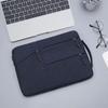15.6" Lightweight Anti-Drop Laptop Bag with Multi-Zipper Pockets and Thickened Printed Logo