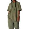 Converse T Shirt Unisex Army Green 10020753-A08