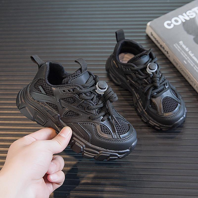 Kids Breathable Mesh Chunky Sole Casual Sneakers 21