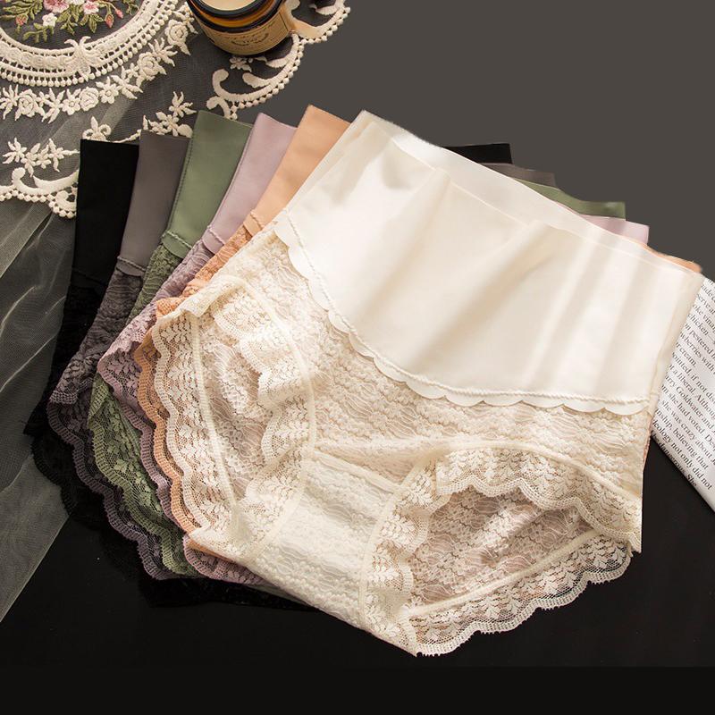 Mutande Modellanti Vita Alta Donna: Addio Pancia! Senza Cuciture, Bianco, Taglie Forti (XXL)