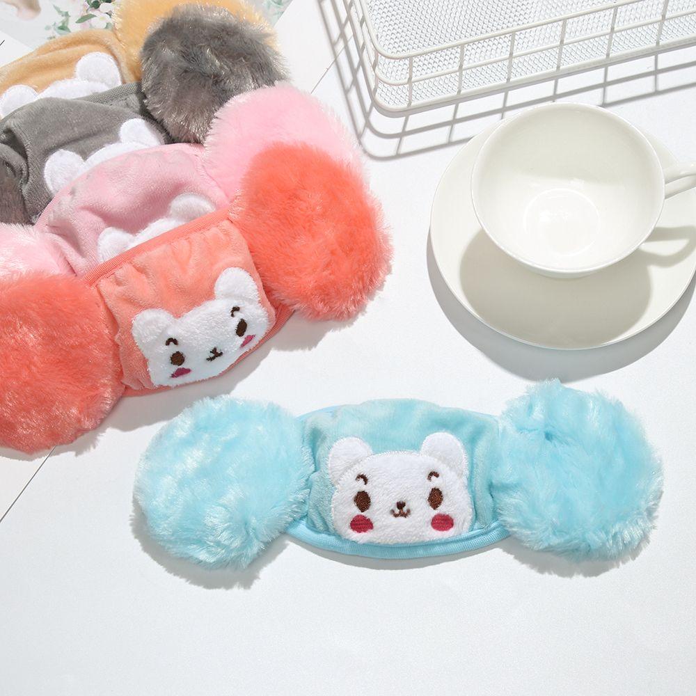 Niedliche Bestickte Atmungsaktive Kinder Gesichtsmaske Mundmaske Warme Ohrenschützer Plüsch Cartoon