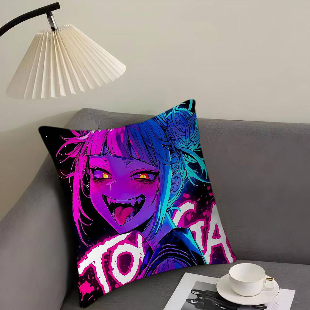 Anime Himiko Toga Pillow Cushion Cover Pillowcase Living Room Sofa Home Decor Customized