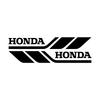 CNN1 Reflective Motorcycle Stickers Suitable for Honda CBR1000 CBR600RR CBR650R Motorcycle Body Shock Absorber Decoration Sticker