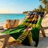 Borussia Dortmund Customize Your Name Beach Towel Super Soft Microfiber Quickdry Fabric