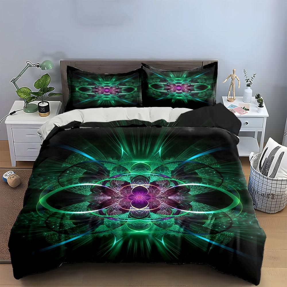 Abstract Floral Energy Design. Bedding Sets Duvet Cover Sets Duvet Covers Pillowcases(1 * Duvet Cover 2 * Pillowcases Without Duvet Insert)
