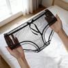 Sexiga Underkläder för Kvinnor Ultratunna Genomskinliga Mesh Trosor Sömlösa Mellanhöga Hipster Briefs