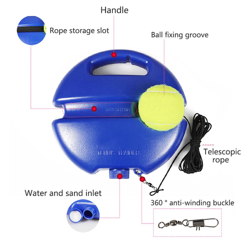 Pickleball Trainer Portable Trainer Ball with String for All Skill Levels Single Player