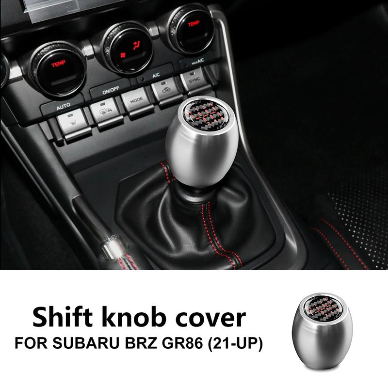 Aluminum Shifter Gear Shift Knob Handle For Toyota GR86 Subaru BRZ -2026 Car Interior Mod Decor Accessories