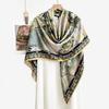 Fragrant Cloud Yarn 140 * 140 Spring And Summer Simulated Silk Large Square Scarf Shawl Women'S Summer Thin Scarf Versatile
