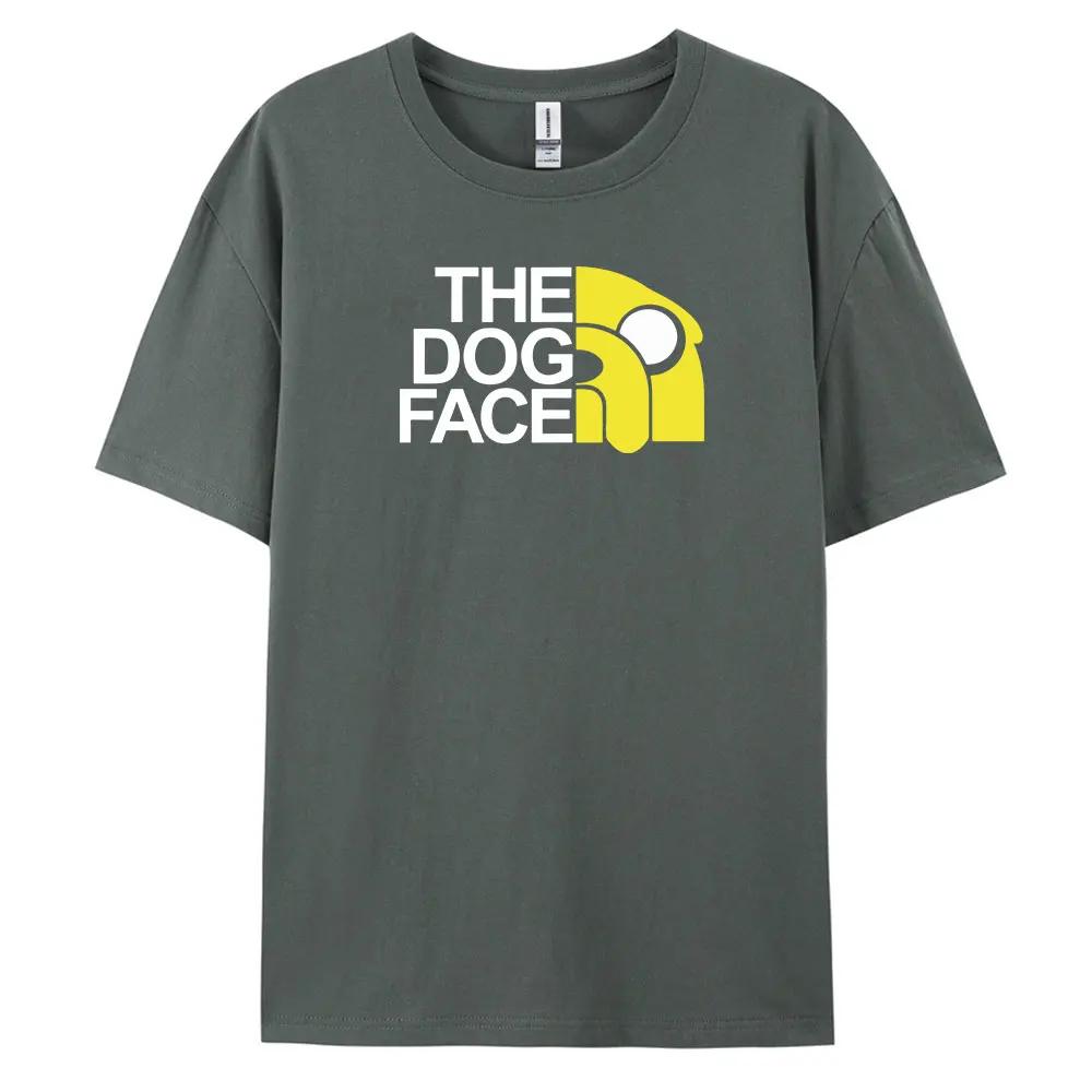TheDogFace Stay Cool This Summer with Our Stylish and Comfortable Men's Short-Sleeve Printed Casual T-Shirt
