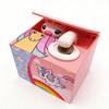 Einhorn-Sparschwein mit handgefertigtem Harz-Cartoon-Design für Kinder und als Geschenk