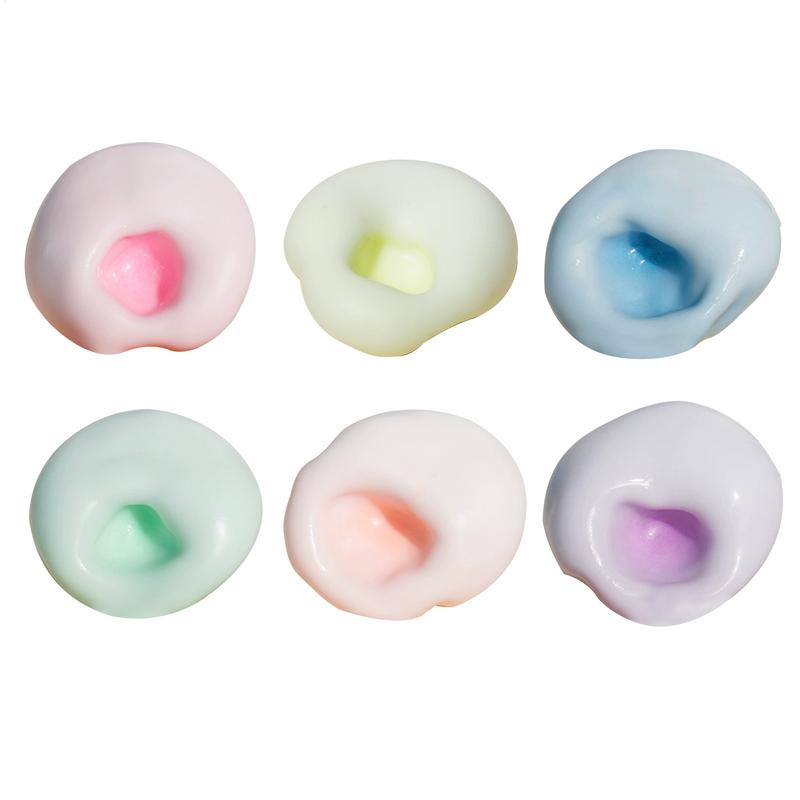 Stress Relief Sand Glutinous Balls Funny Sensory Toys Pinch Glutinous Rice Cake Ball Maker Slow Rebound Stress Relief Toy
