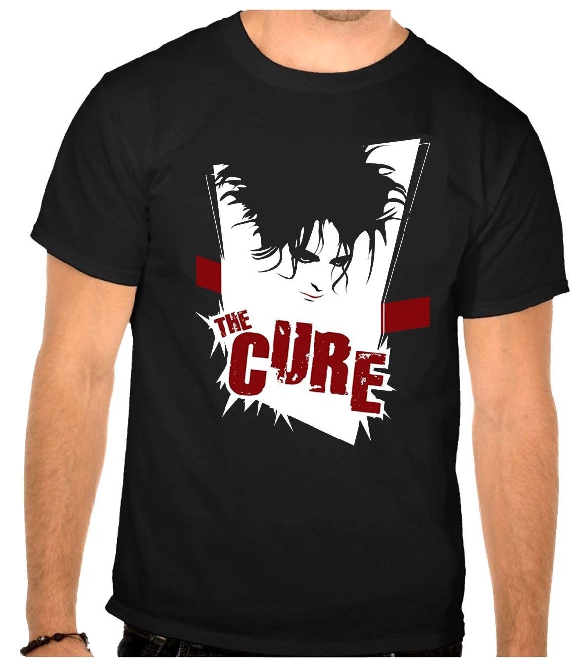 

The Cure Rock Music Logo Black T-Shirt -1257- L