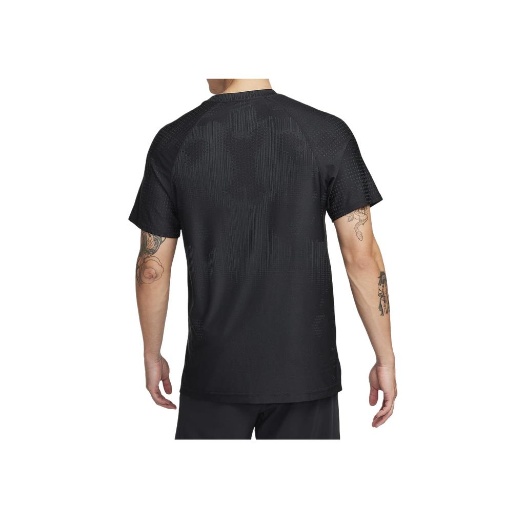 Nike Dri-FIT ADV Printed Casual Crew Neck Pullover Short Sleeve T-Shirt Men Tops Black FN2972-010