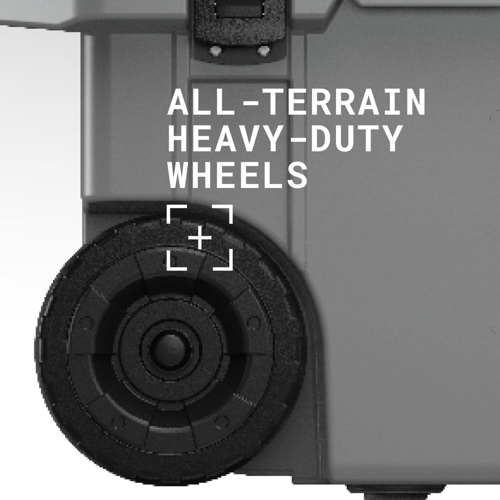 Pelican 45QW Elite Kühlbox mit Rollen, Hellbraun, 45QW-2-TAN