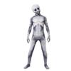 Halloween Zombie Series Skull Zombie cos Red-eyed tree monster costume, horror-themed performance outfit set