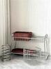 Stainless Steel Bathroom Vanity Organizer Shelf