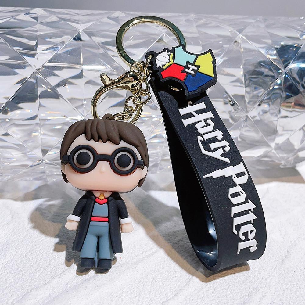 Charming Harry Potter Keychain Adorable Ron Hermione Voldemort Figurines
