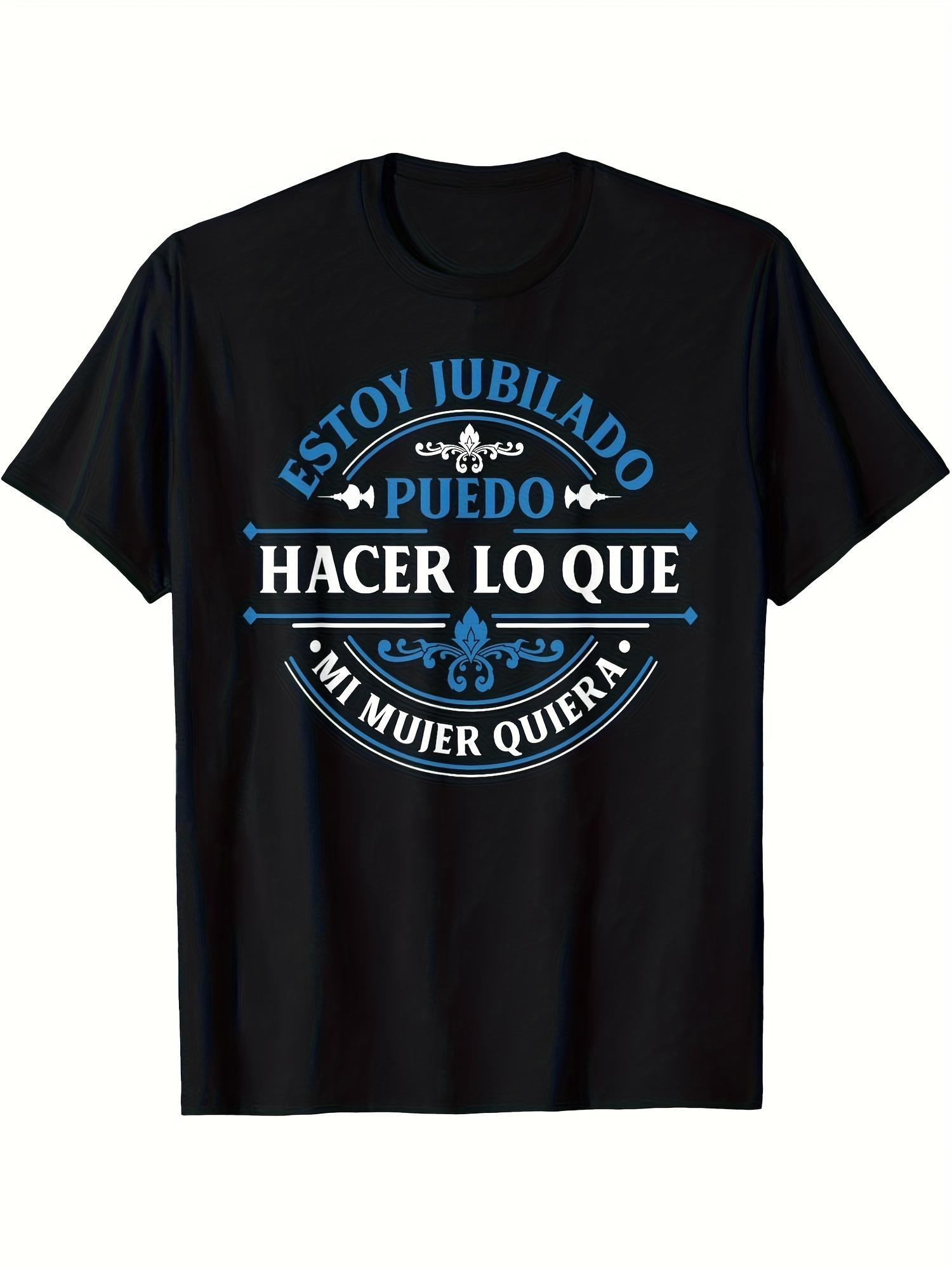 T-Shirt y2k Retirement T Black/Blue 4XL