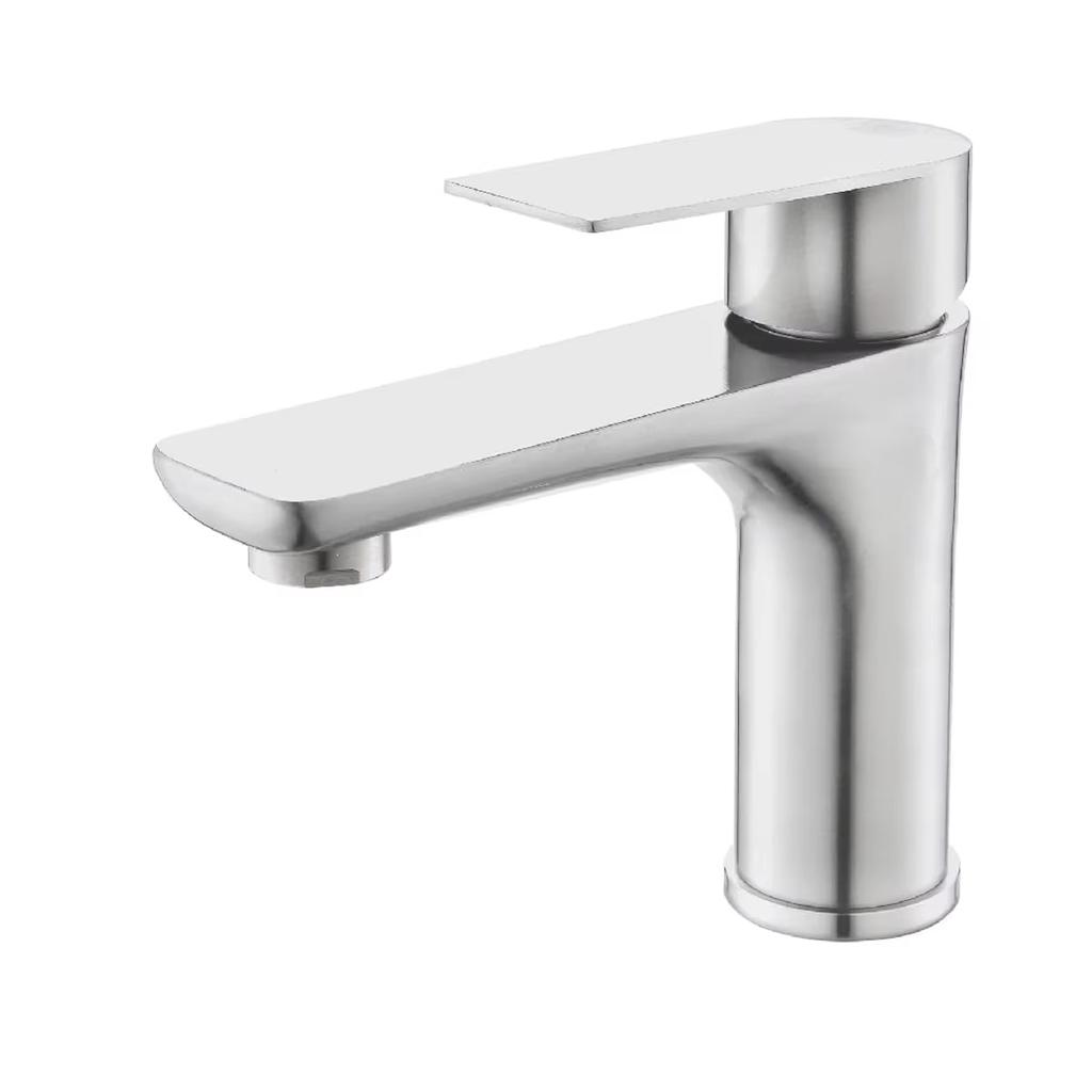 Gun Gray/Brushed Stainless Steel Faucet Washbasin Sink Hot and Cold Water Home Bathroom Kitchen Cabinet Washbasin