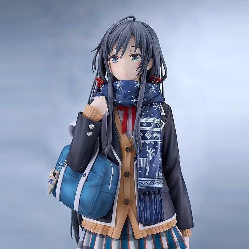 Anime Yahari Ore No Seishun Love Comedy Wa Machigatteiru Kan Yukinoshita Yukino Action Figure PVC Model Collection Toy
