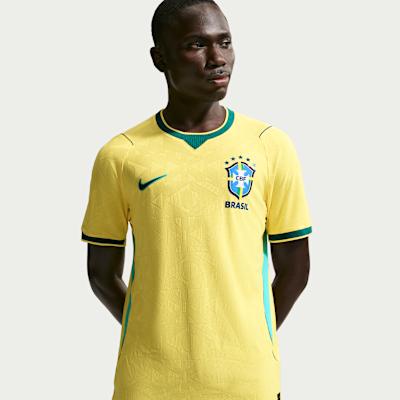 Nike Brazil 2026 Match Home Men s Nike Aero-FIT Soccer Authentic Jerse 2XL