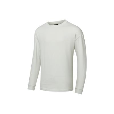 SAUCONY Og Line Series Solid Color Crew Neck Pullover Long Sleeve T-Shirt Unisex Tops SA3250LT01G-GE248