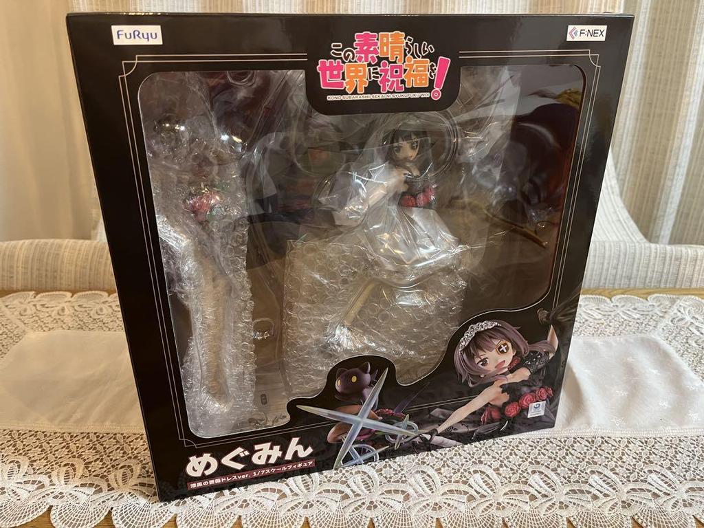 [USED] F:NEX Megumin Jet Black Rose Dress ver. 1/7 Scale Figure