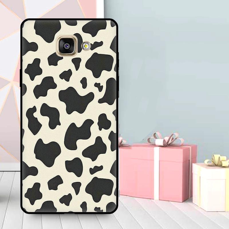 Leopard Print Pattern Cow Case For Samsung Galaxy J7 J5 J3 2017 J1 A3 A5 2016 A9 A7 A6 A8 J8 2018 J6 J4 Plus Cover