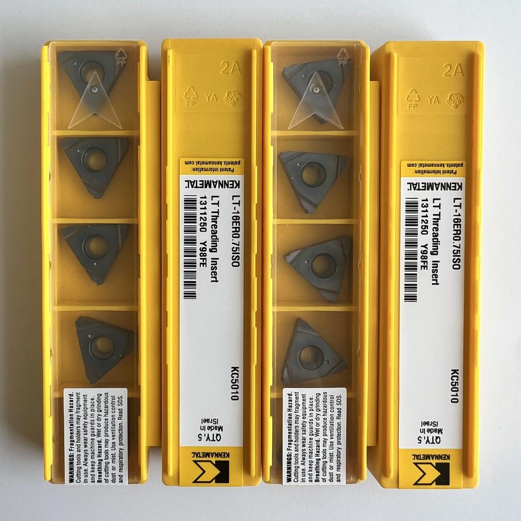 KENNAMETEL / LT-16ER0.75ISO KC5010  / Original Carbide Blade 10 Pcs