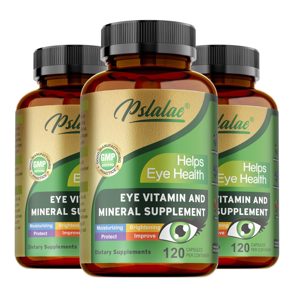 Pslalae - Vitamin and Mineral Supplement - With Lutein and Zeaxanthin - Eye Health