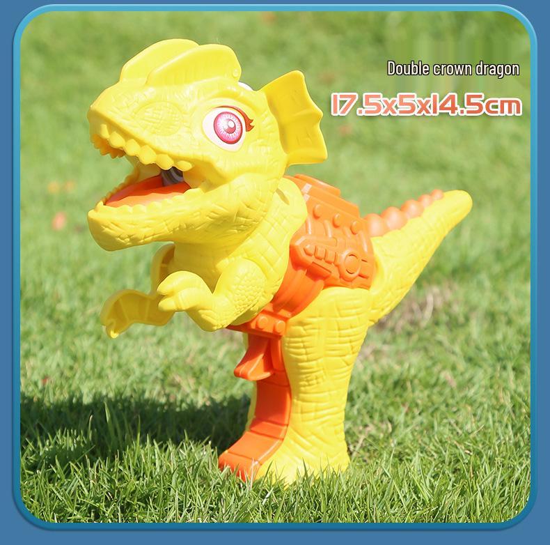 Dinosaur Spray Gun - Kids' Tyrannosaurus & Triceratops Water Toy