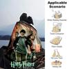1pc Harry Potter, Prisoner of Azkaban Flannel Blanket Soft Warm Throw for Home, Office, Travel, All-Season Cozy Bedding GiftL1241