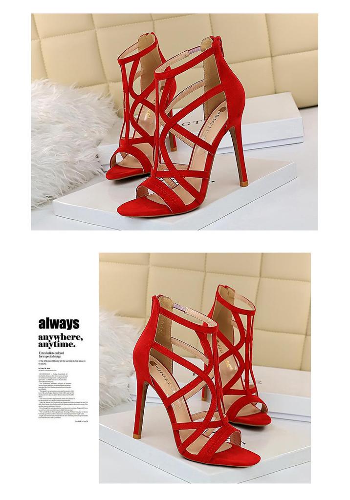 Sexy Nightclub Open Toe Stiletto Sandals – Summer Fashion Women's Shoes (Sizes 33-40)