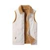 Autumn And Winter Men's Corduroy Vest Plush Oversize Vest Casual Coat